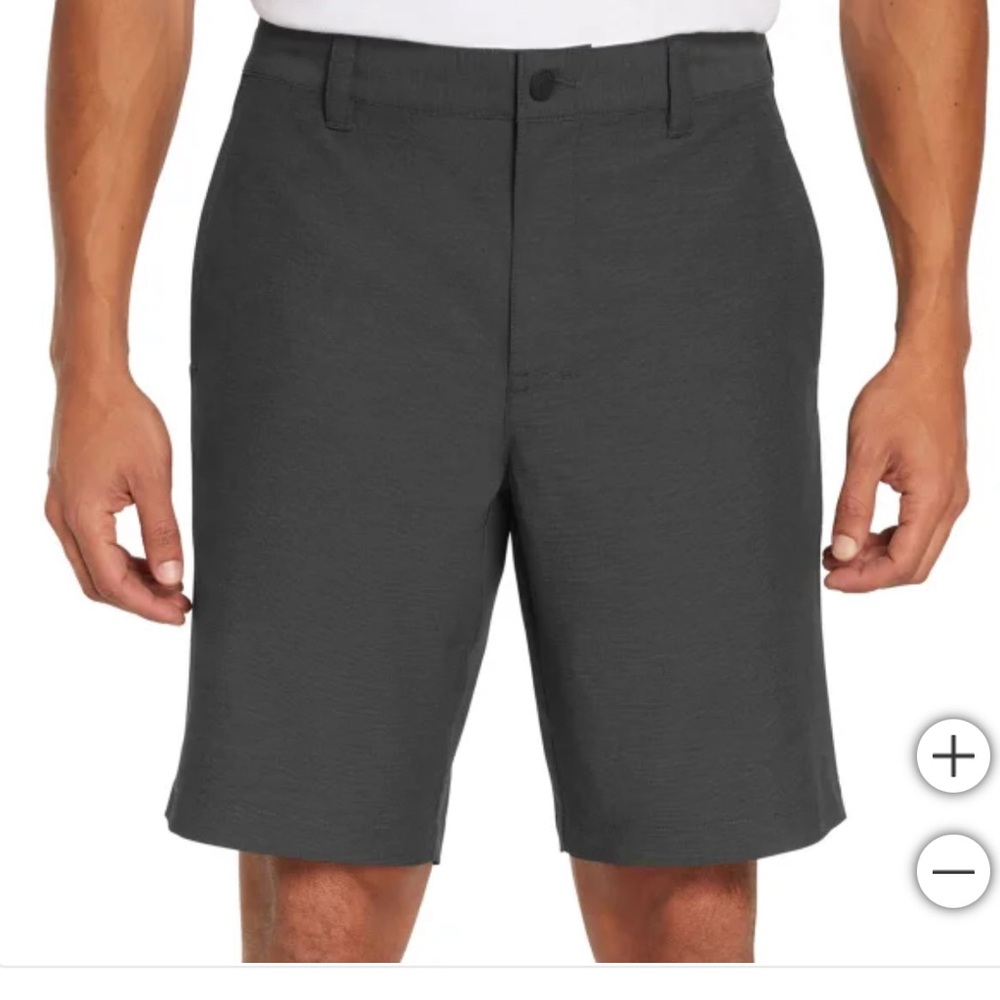 Banana Republic Men's Gray flat front short